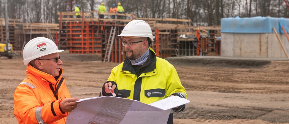 Gasverdichterstation Nordschwarzwaldleitung: Vorbereitung der Fundamente 