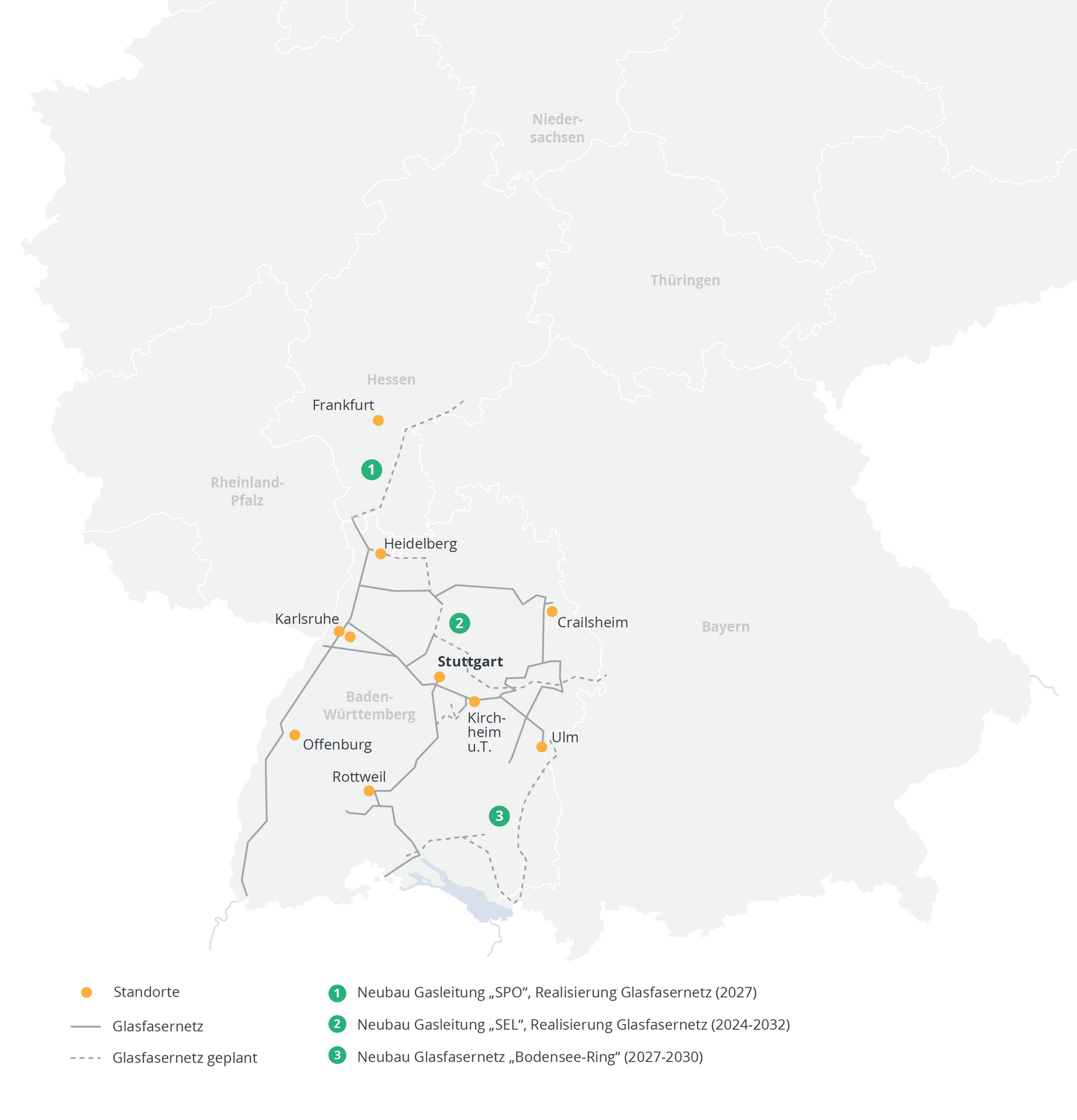 Unsere Netze - Netzausbauprojekte - Telekommunikationsnetz