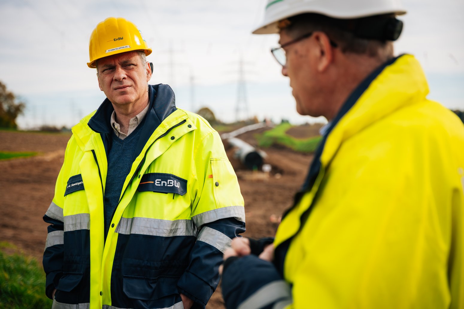 Unterwegs entlang der SEL mit dem EnBW-Vorstandsvorsitzenden