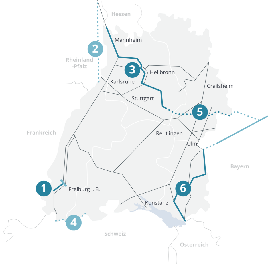 Schrittweise Aufbau der Wasserstoff-Infrastruktur in Baden-Württemberg