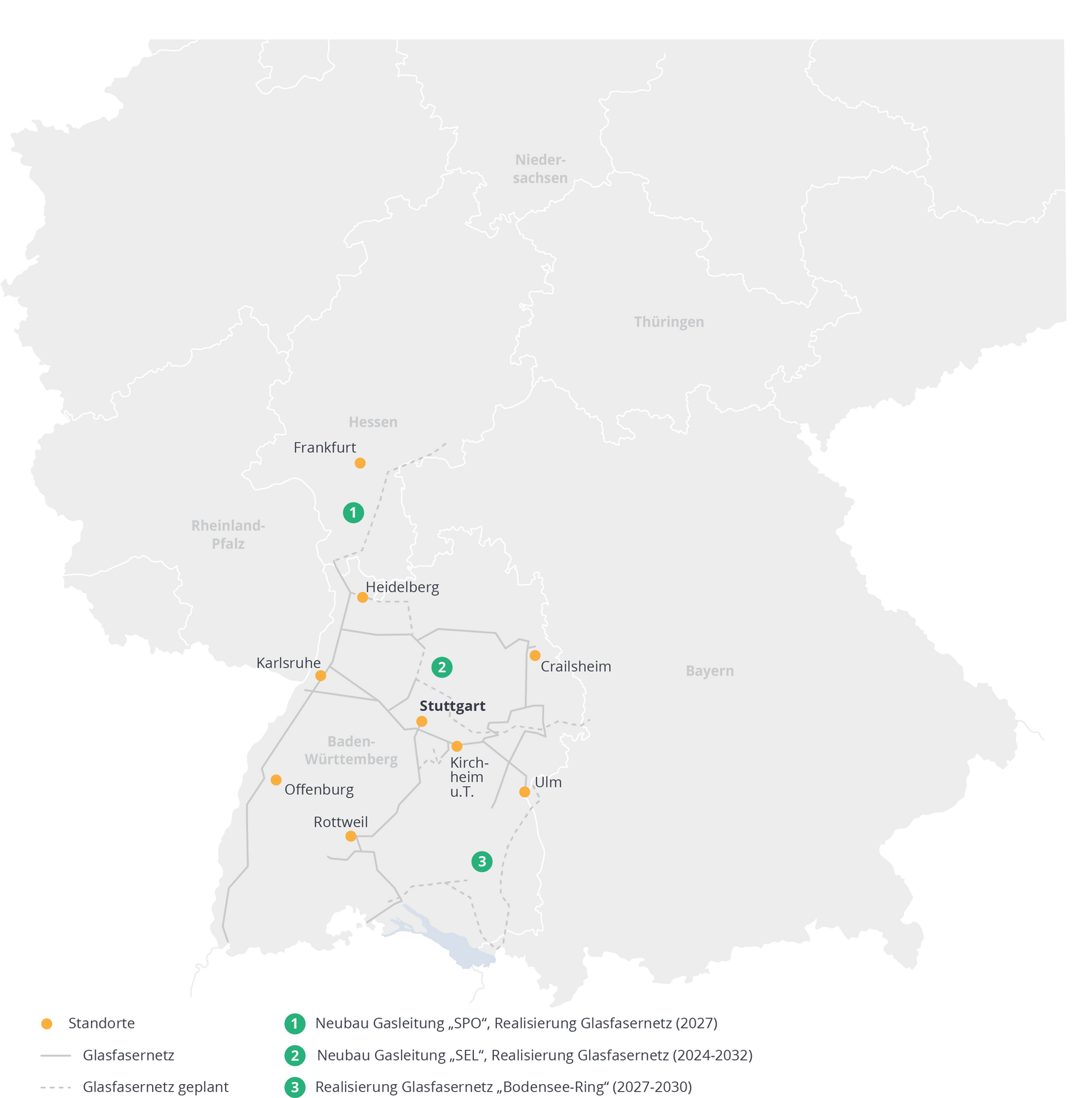 Unsere Netze - Netzausbauprojekte - Telekommunikationsnetz