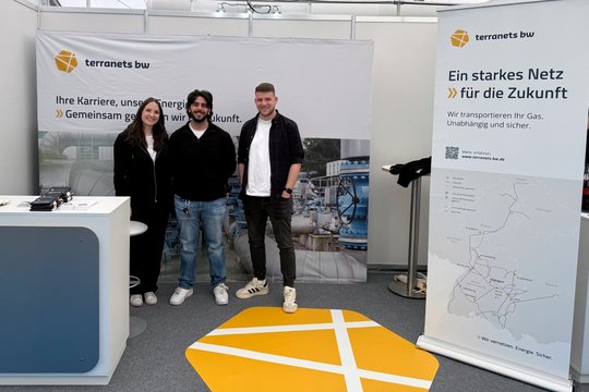 terranets bw Messestand auf der bonding Stuttgart