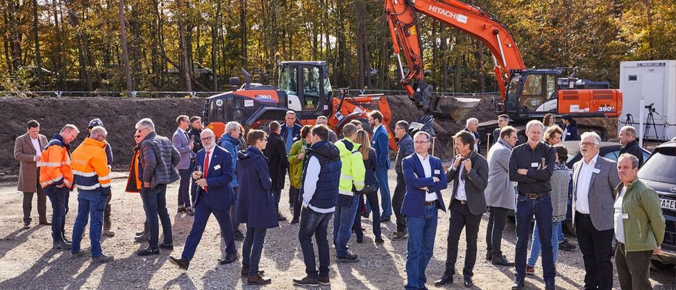 27. Oktober 2021: Spatenstich Gasverdichterstation in Rheinstetten