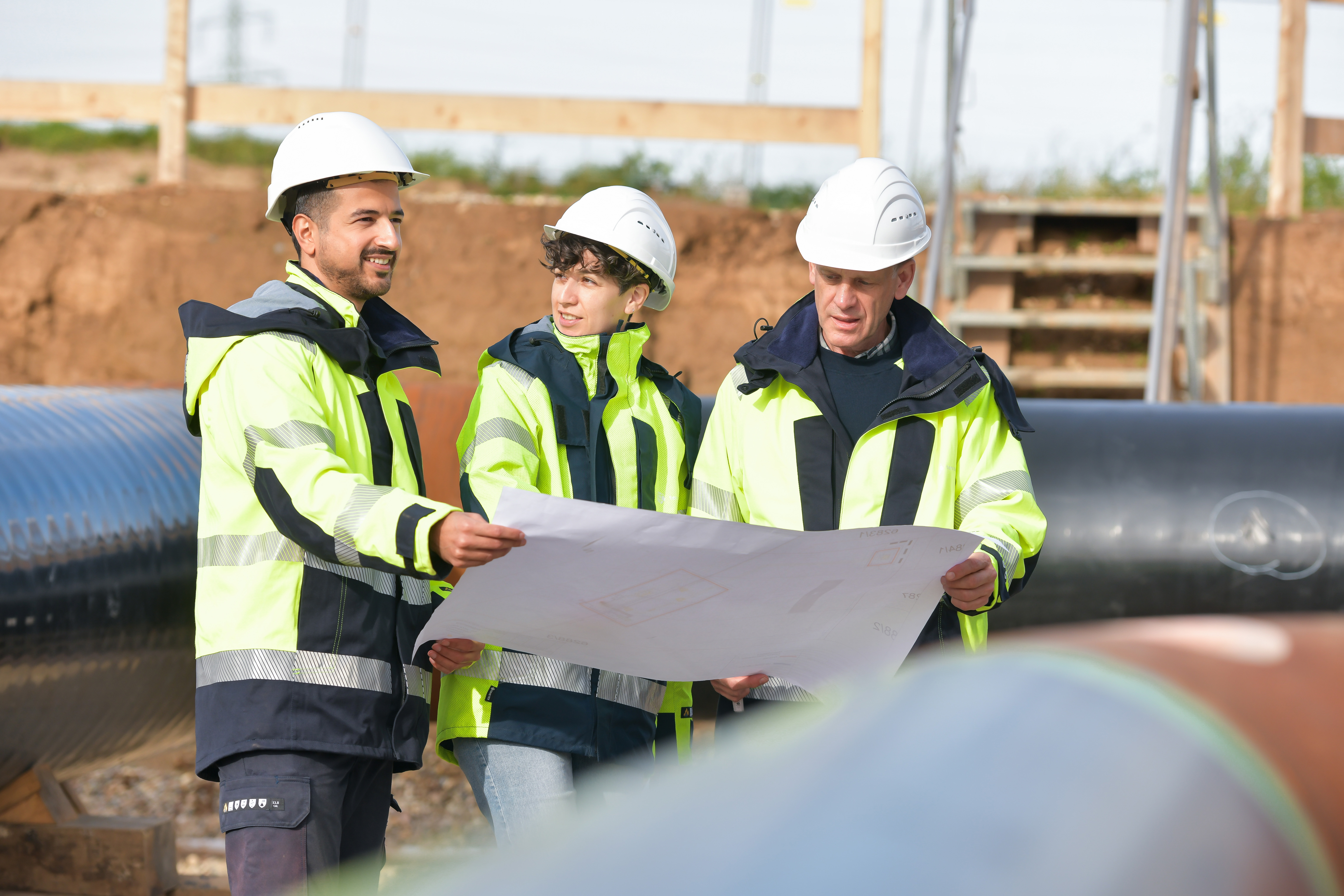 terranets&nbsp;bw Dienstleistungen: Planung und Bau von Gashochdruckanlagen
