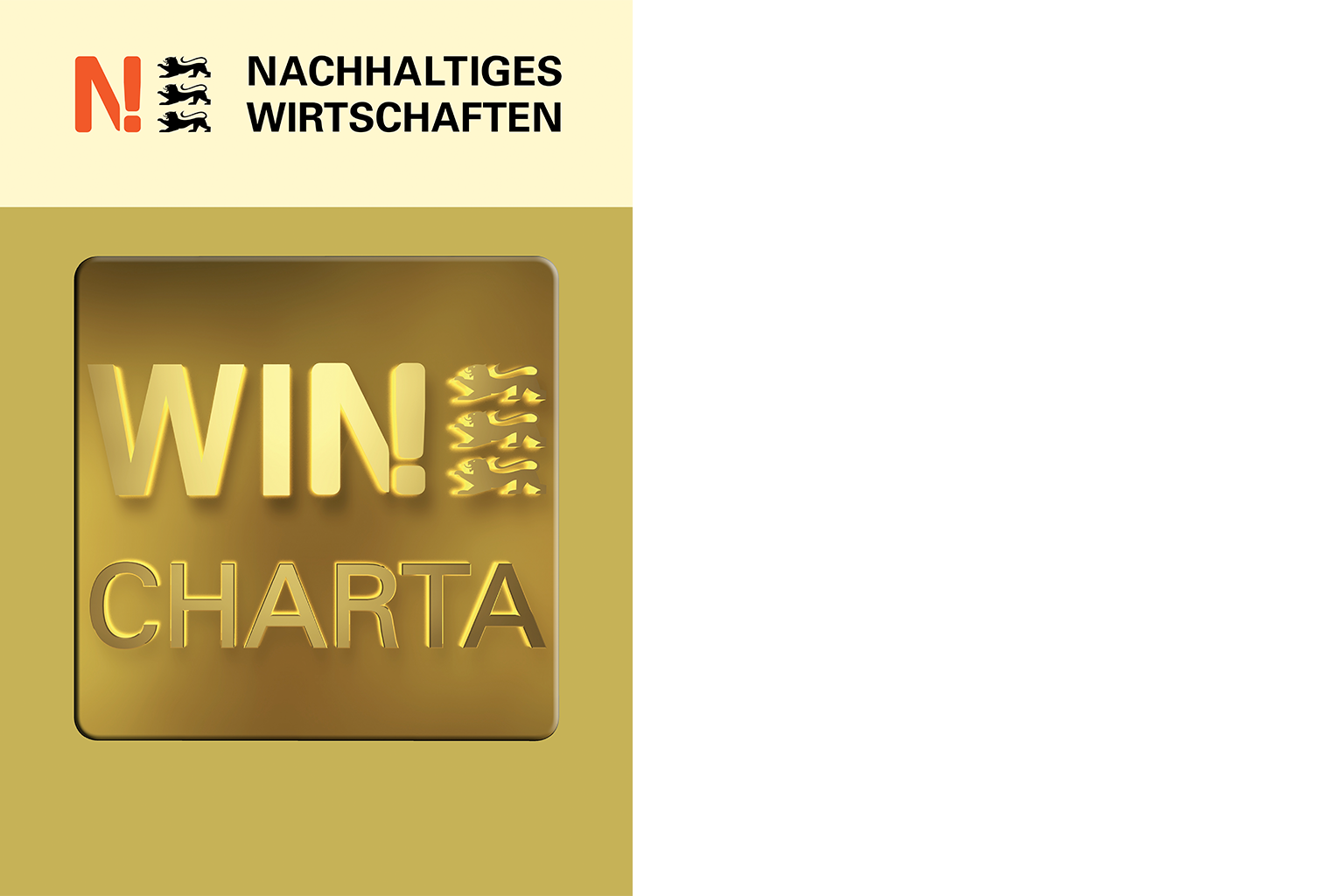Nachhaltigkeit Zertifikat WIN-Charta