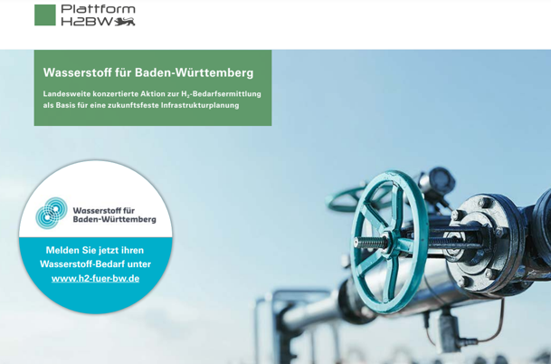 terranets bw: Baden-Württemberg ermittelt Wasserstoff-Bedarfe