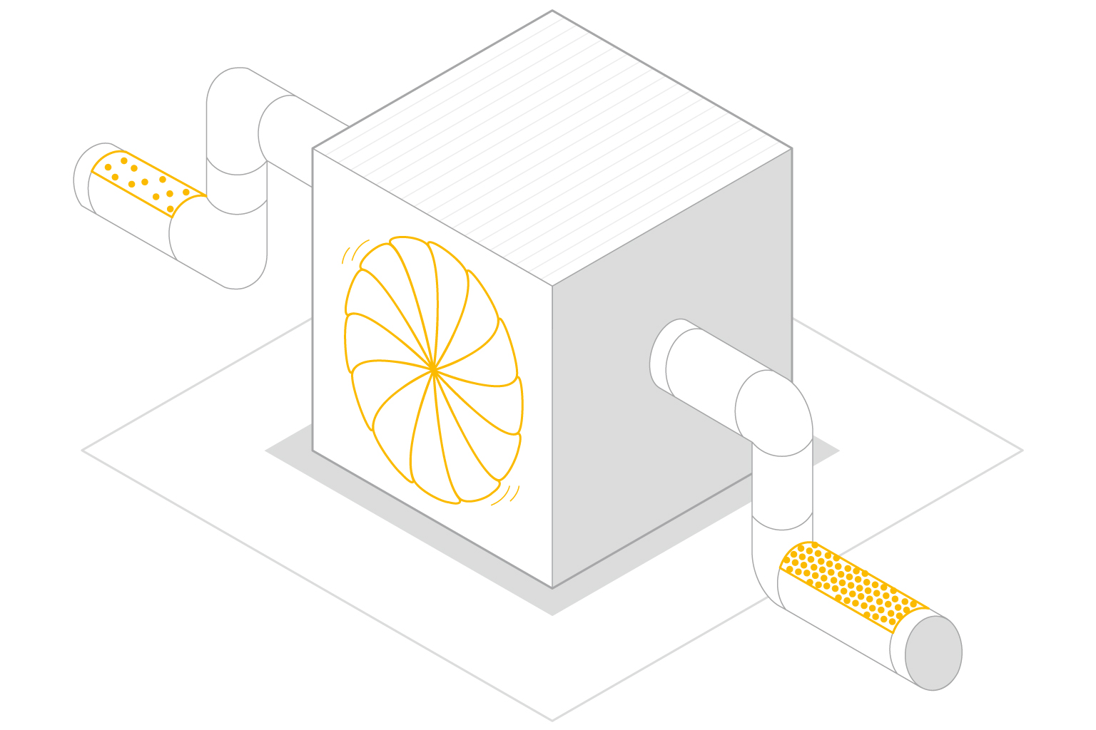 Our gas compressor stations: Reliable, also during peak loads